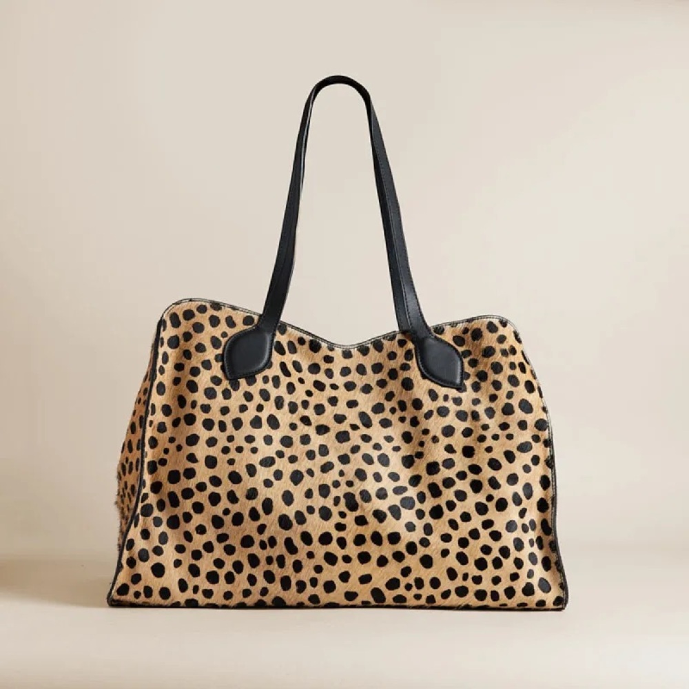 Parker Thatch Jack Leopard Print Tote Bag SOLD OUT